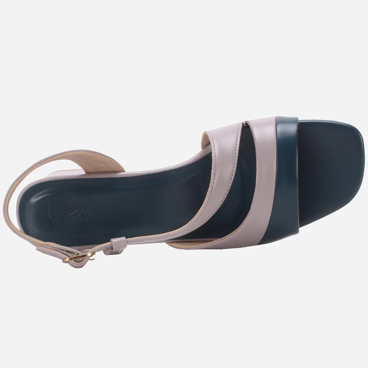 Women "MAEVE" Diagonal Strap Heel Sandals - Image 4