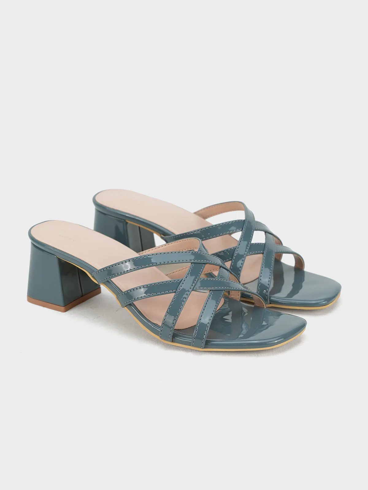 Women "MARIJE" Block Heel Slip On Sandals - Image 4