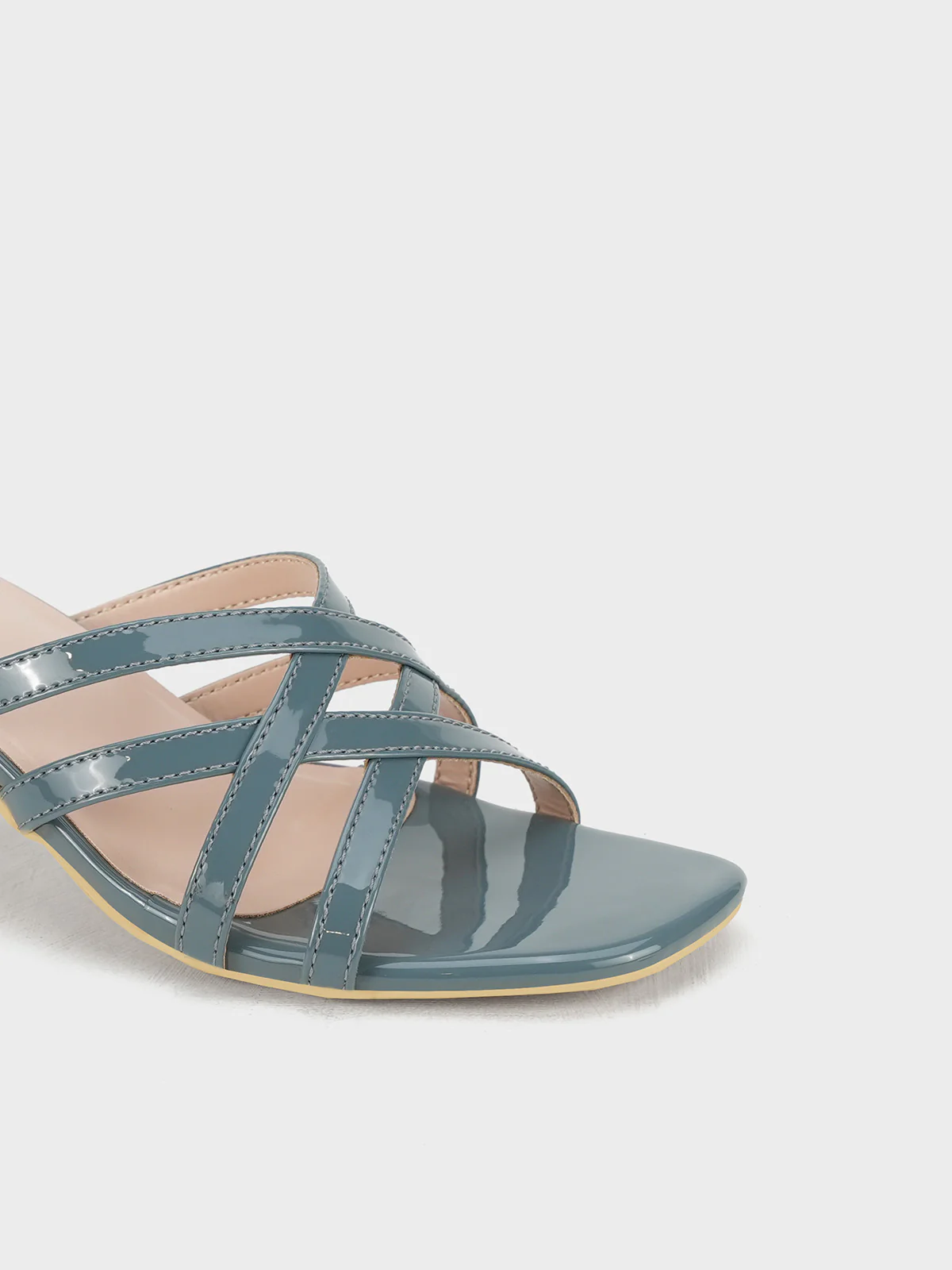 Women "MARIJE" Block Heel Slip On Sandals - Image 7