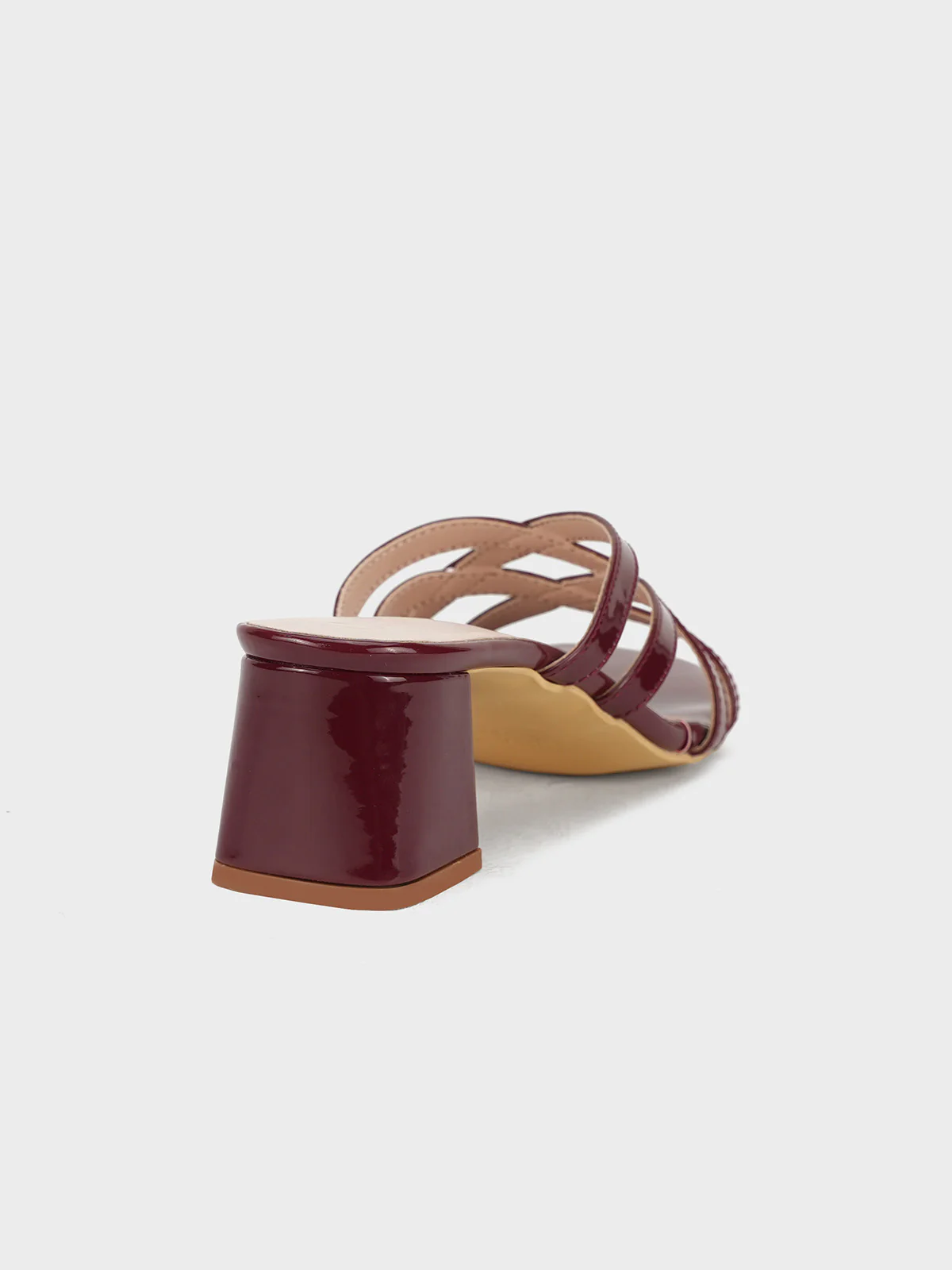 Women "MARIJE" Block Heel Slip On Sandals - Image 5