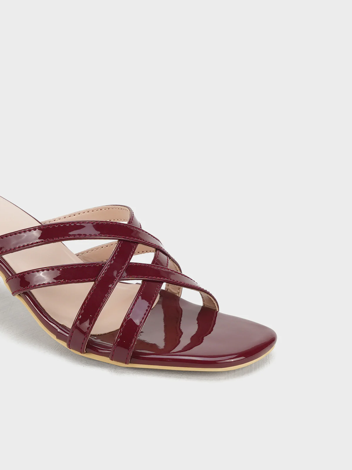 Women "MARIJE" Block Heel Slip On Sandals - Image 7