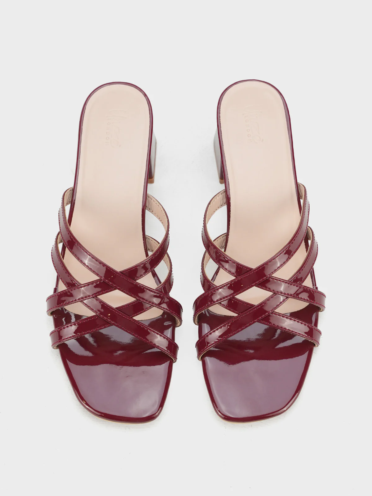 Women "MARIJE" Block Heel Slip On Sandals - Image 9