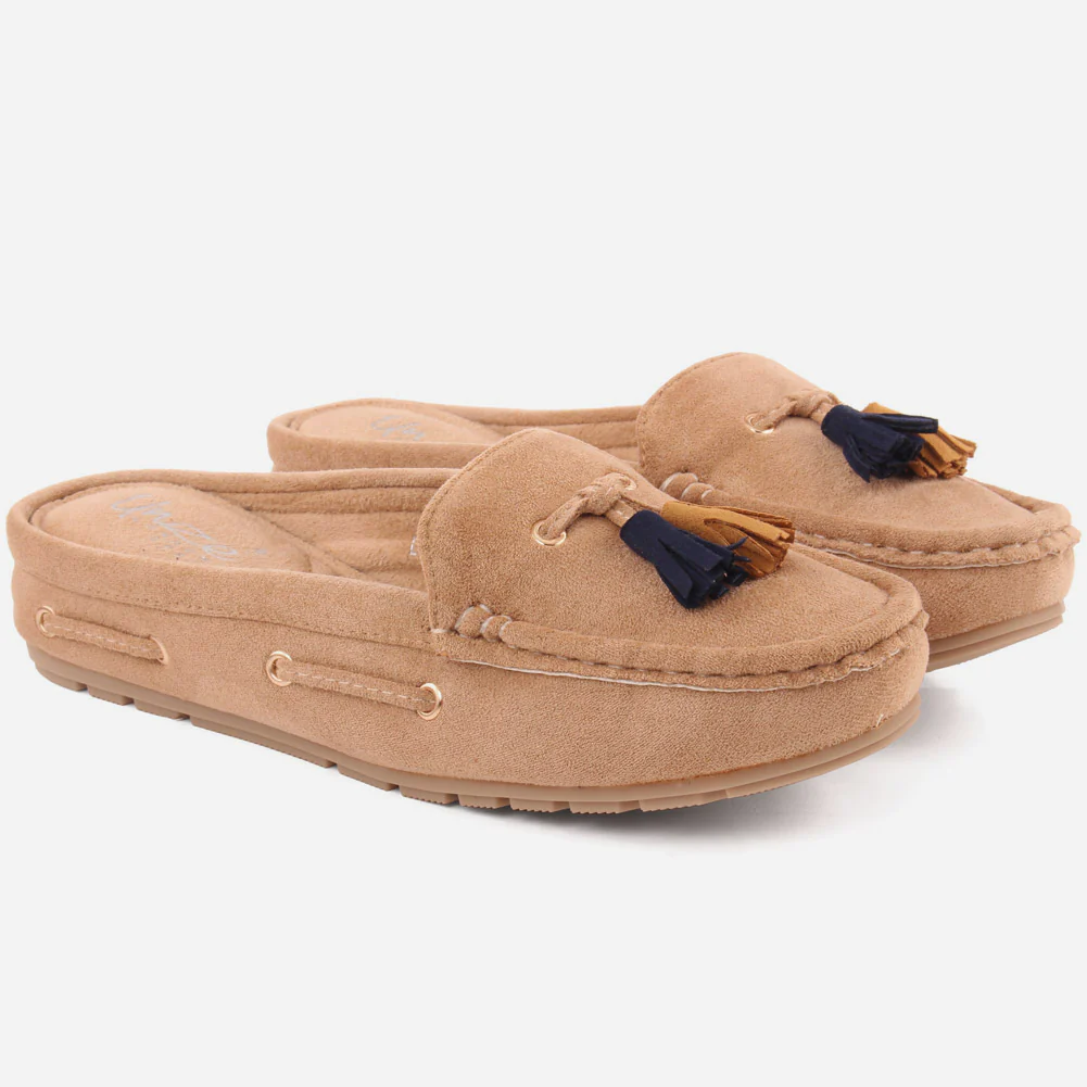 Women "MARTA" Comfy Suede Moccasins - Image 2