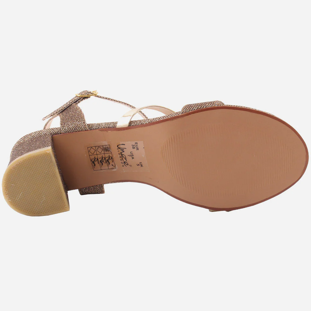 Women "MELISSA" Stunning Block Heel Sandals - Image 5