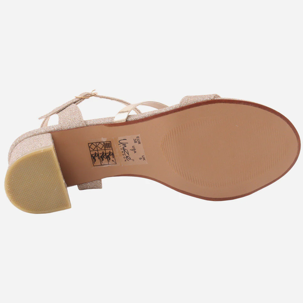 Women "MELISSA" Stunning Block Heel Sandals - Image 5