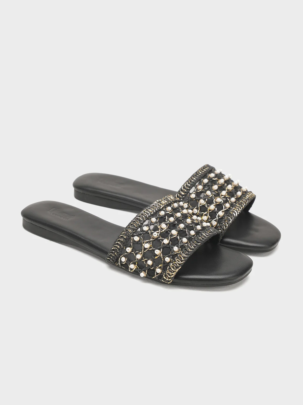 Women "MILBES" Delicate Fabric Slippers - Image 2