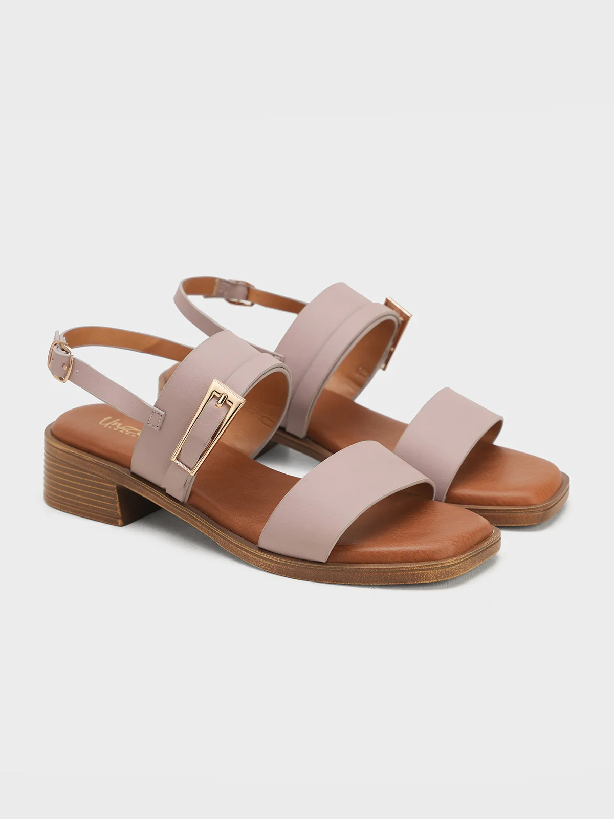 Women "MILLER" Block Heel Buckle Sandals - Image 4