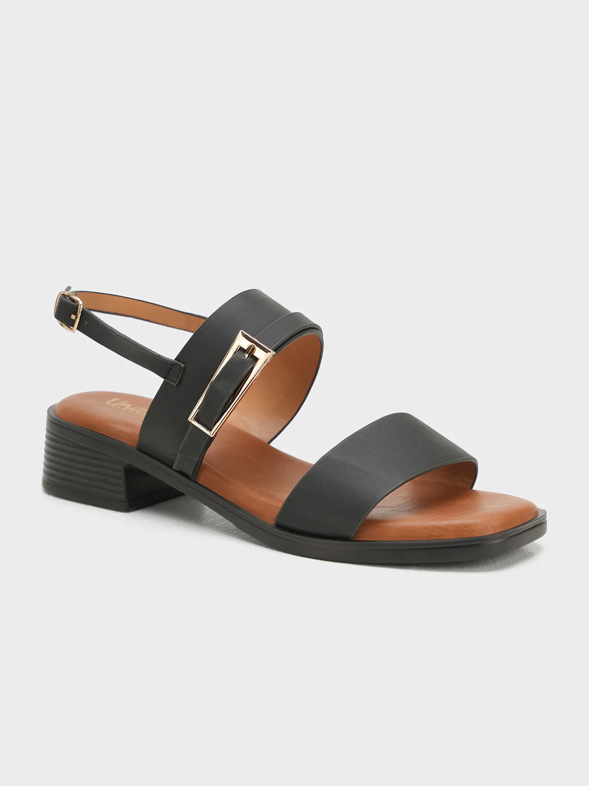 Women "MILLER" Block Heel Buckle Sandals - Image 2