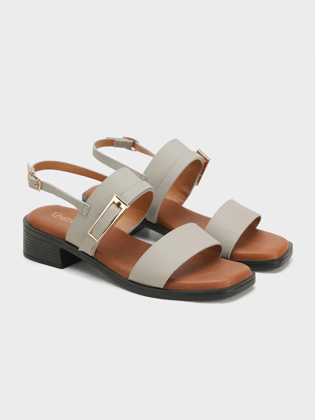 Women "MILLER" Block Heel Buckle Sandals - Image 4