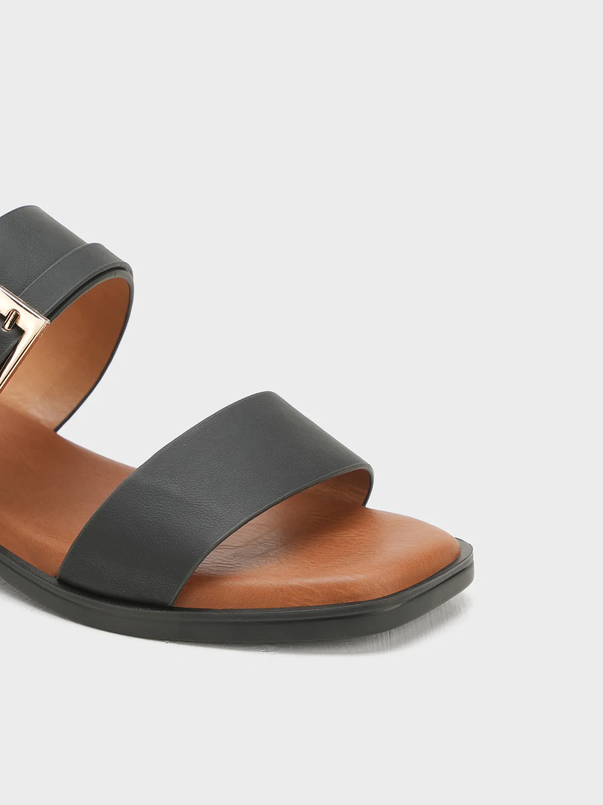Women "MILLER" Block Heel Buckle Sandals - Image 5