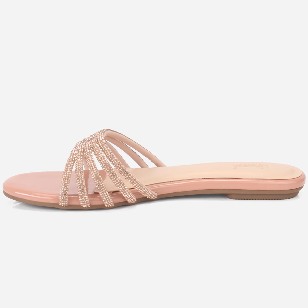 Women "MINNIE" Summer Embellished Flat Slippers - Image 3