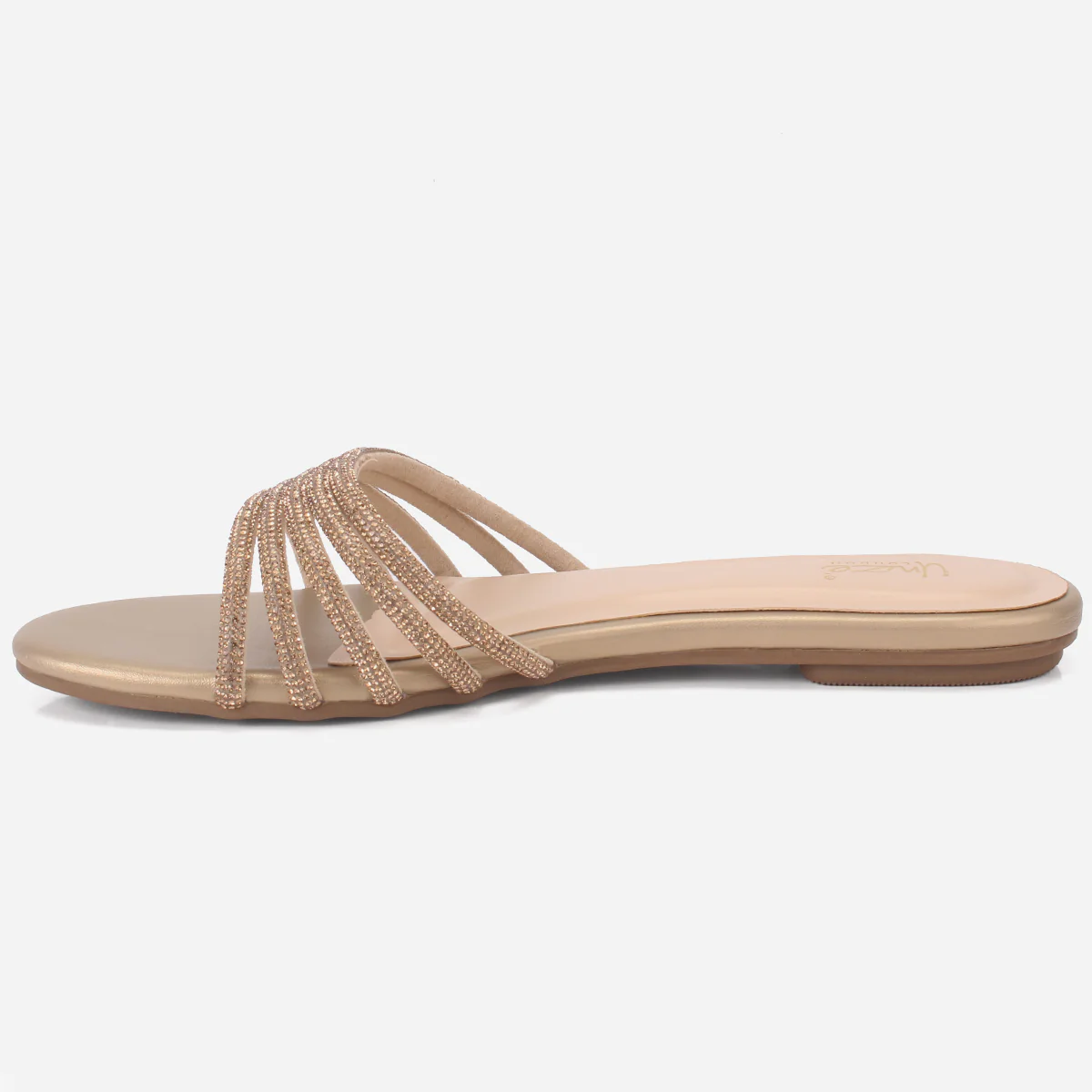 Women "MINNIE" Summer Embellished Flat Slippers - Image 3