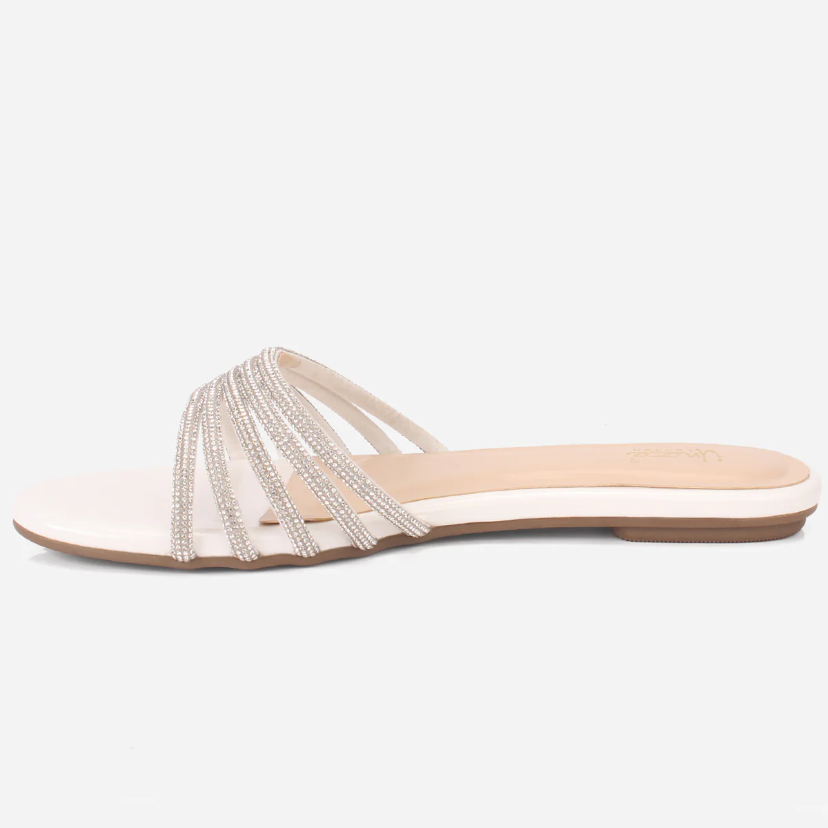 Women "MINNIE" Summer Embellished Flat Slippers - Image 3