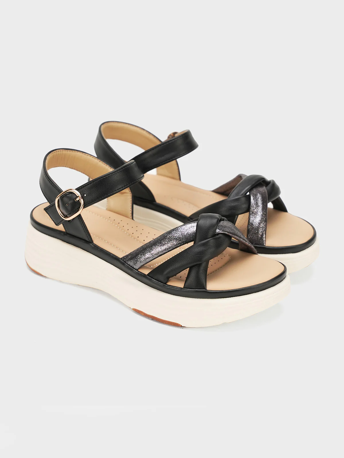 Women "MURPHY" Soft Flexible Buckle Sandals - Image 4