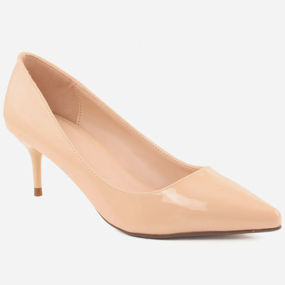 Women "NAINA" Pointed Teo Court Shoes
