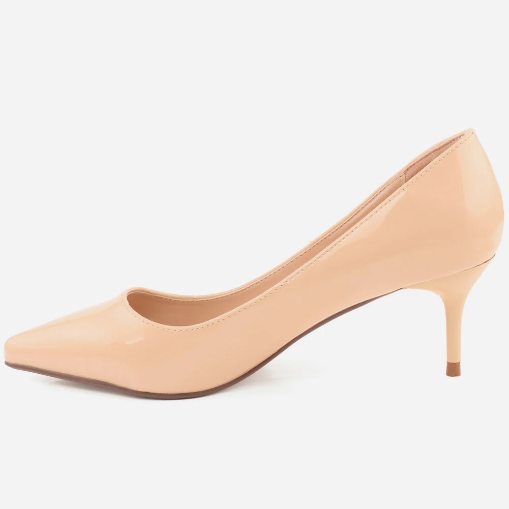 Women "NAINA" Pointed Teo Court Shoes - Image 3