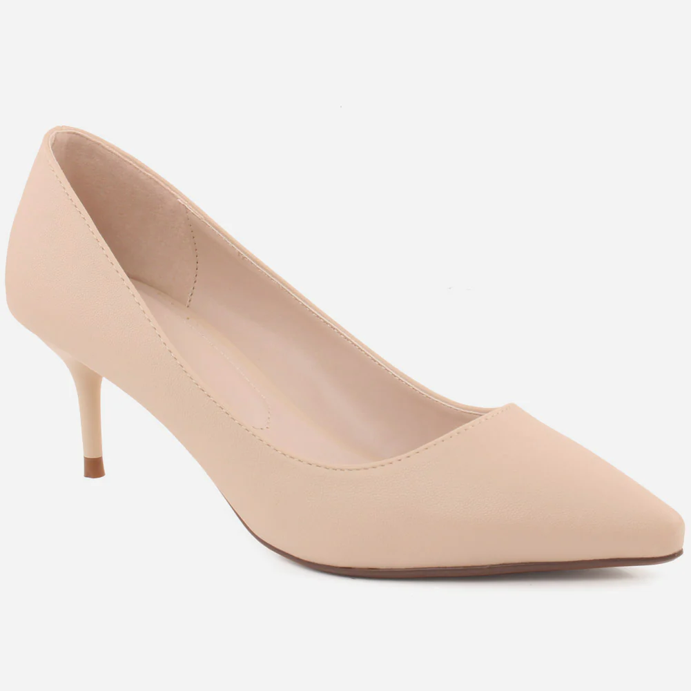 Women "NAINA" Pointed Teo Court Shoes