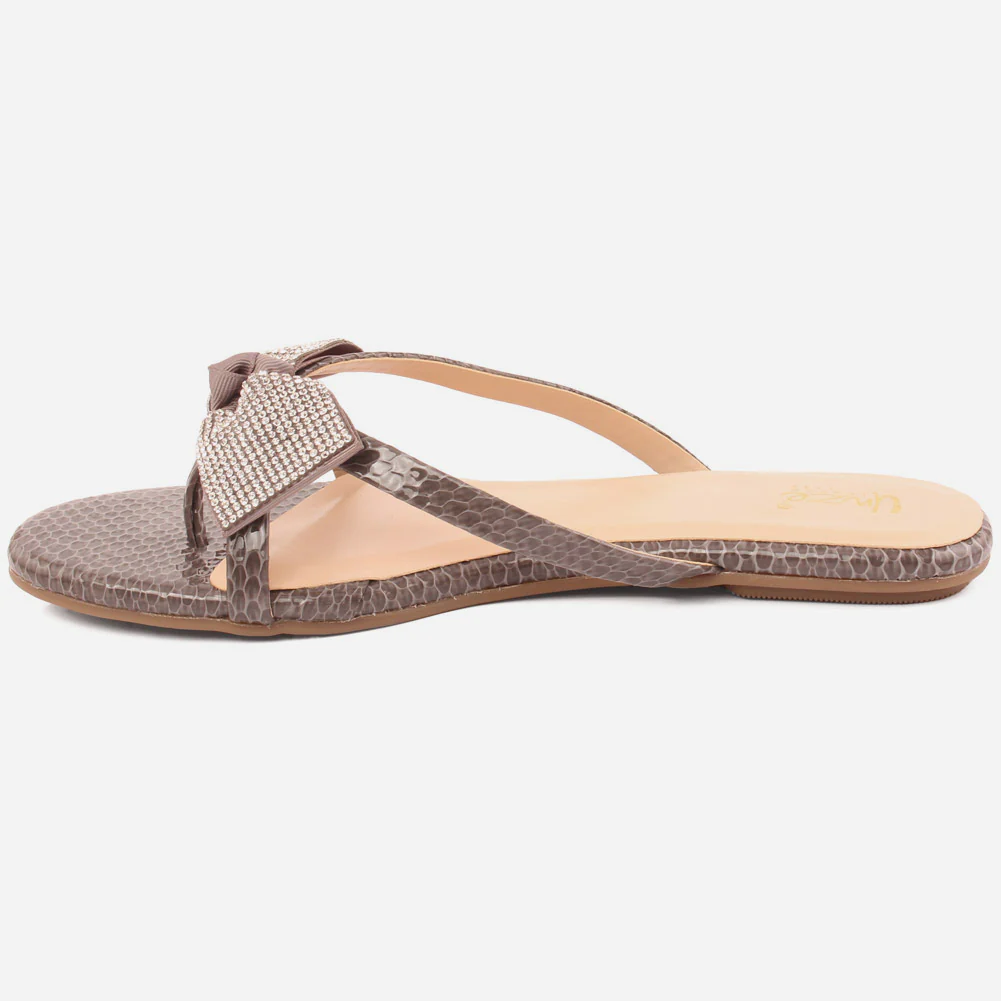Women "Najwa" Flat Evening Slipers - Image 3