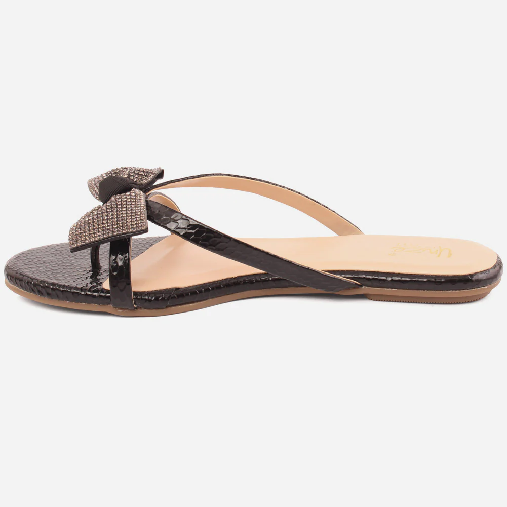 Women "Najwa" Flat Evening Slipers - Image 3