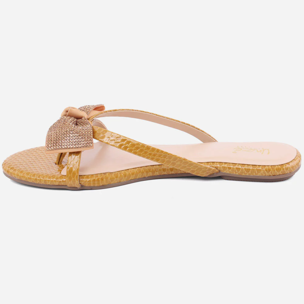 Women "Najwa" Flat Evening Slipers - Image 3
