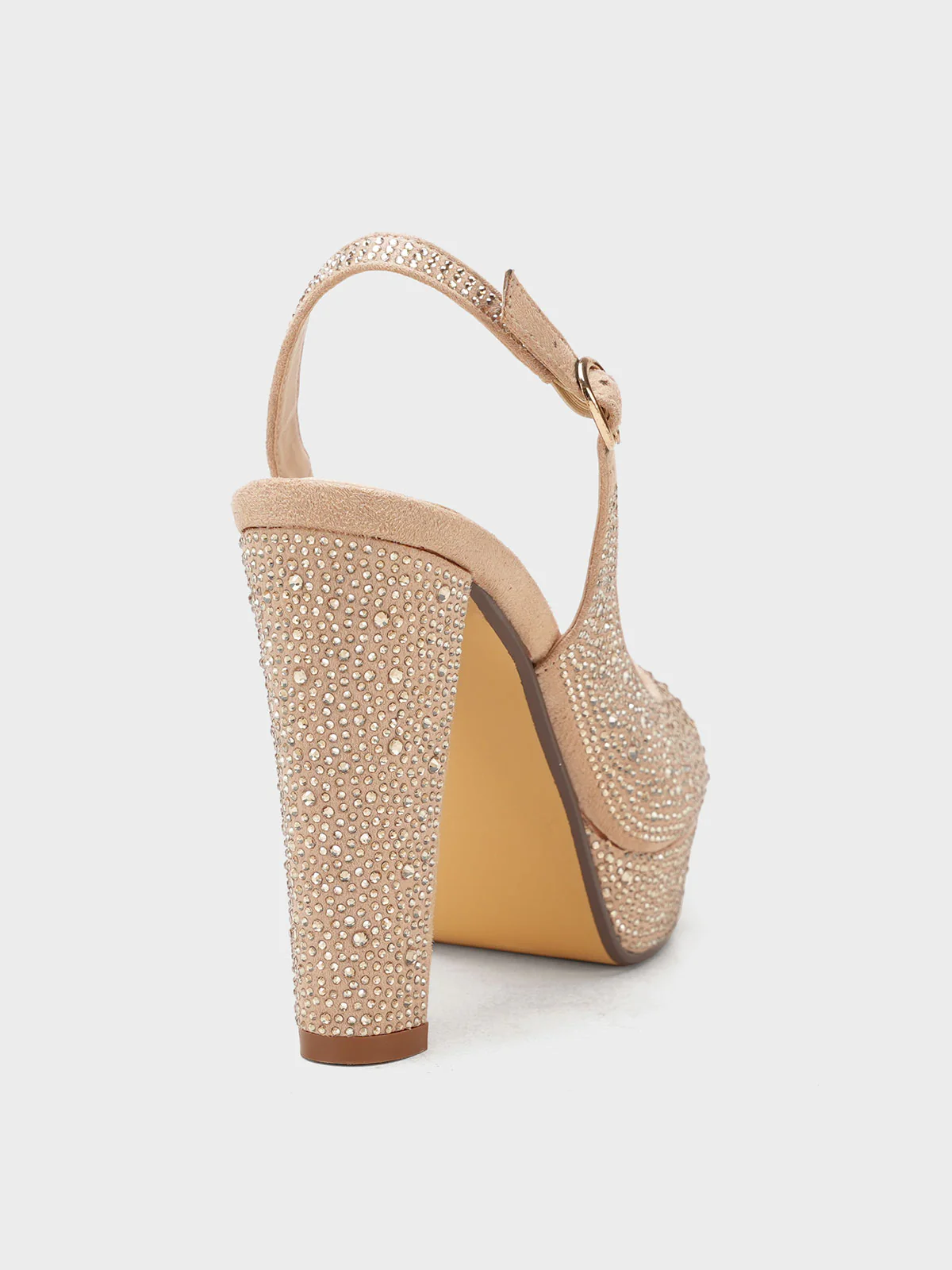 Women "NEXALLI" Fancy High Block Heel Sandals - Image 3