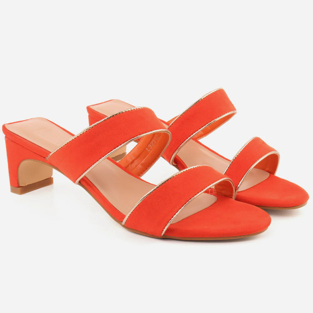 Women "NICOLE" Comfy Gorgeous Nubuck Slip On Sandals - Image 2