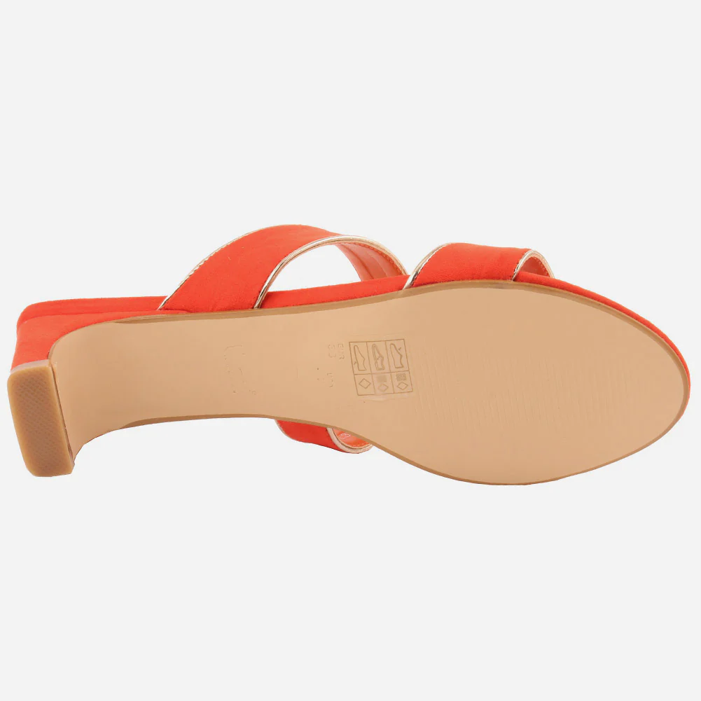 Women "NICOLE" Comfy Gorgeous Nubuck Slip On Sandals - Image 5