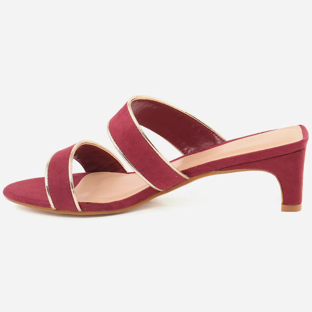 Women "NICOLE" Comfy Gorgeous Nubuck Slip On Sandals - Image 3