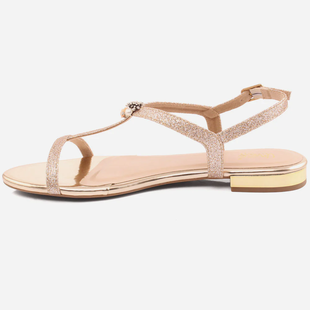 Women "Nika" perfect day-to-night sparkling Sandals - Image 3