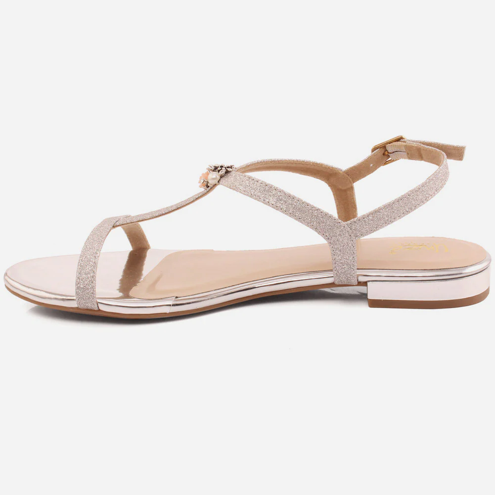 Women "Nika" perfect day-to-night sparkling Sandals - Image 3