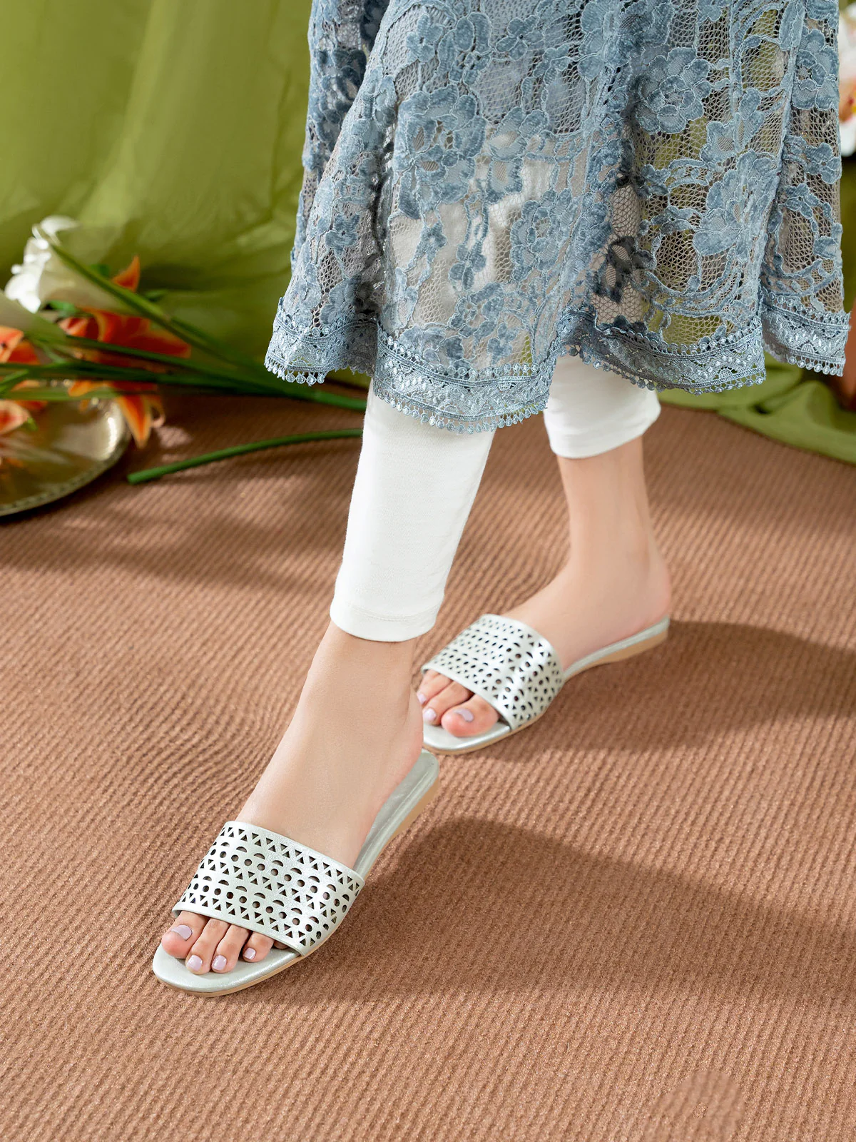 Women "NOUVEL" Casual Stylish Slippers - Image 6