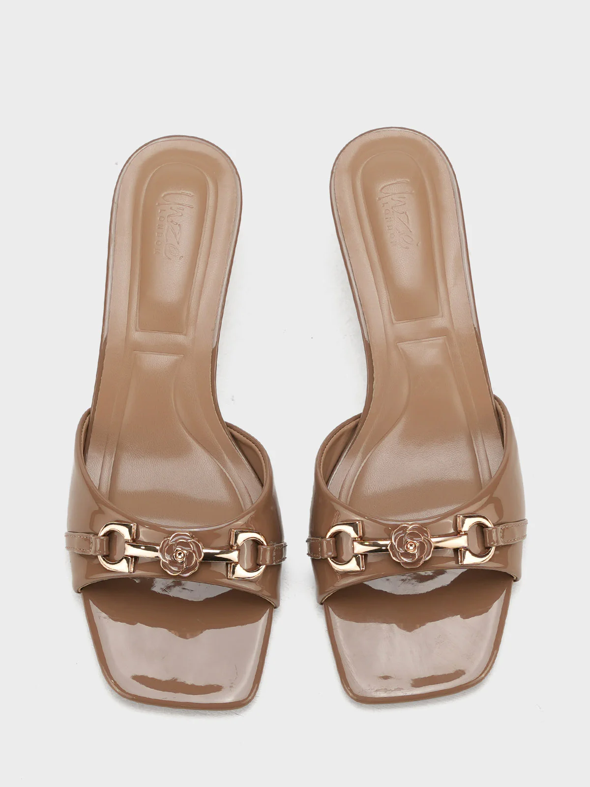 Women "NOWEY" Slip On Low Heel Sandals - Image 9