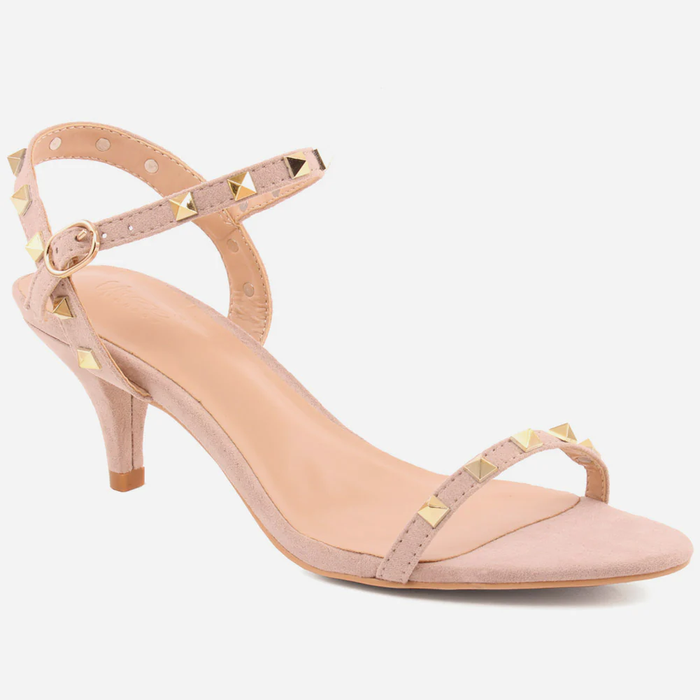 Women "OLGA" Mat Finish Heel Sandals