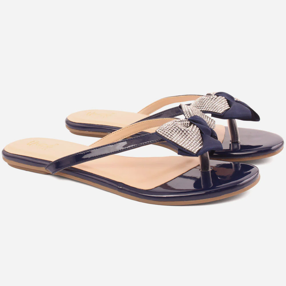 Women "Oona" Elegant Flat Slippers - Image 2