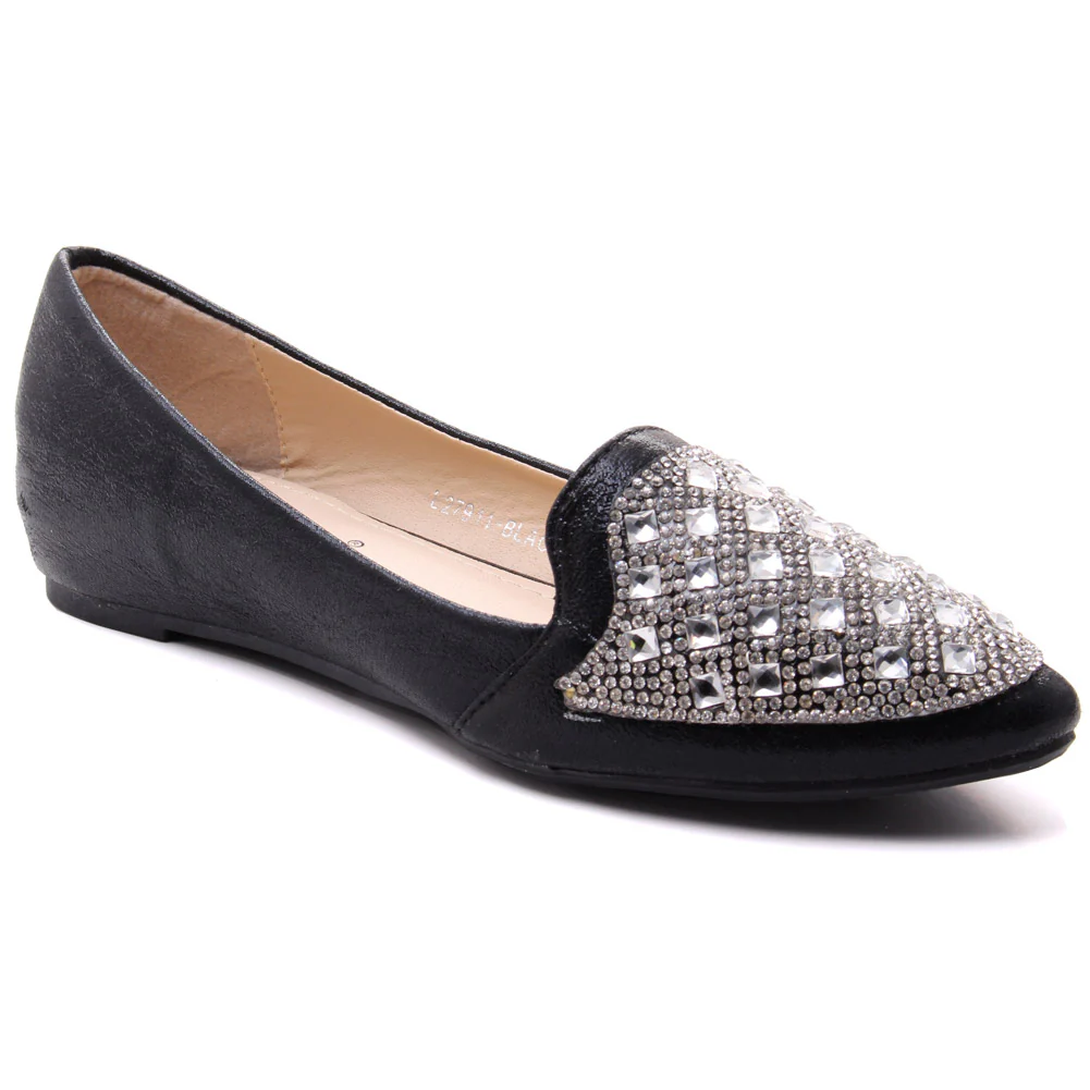 Women "OSKARI" Diamante Accented Pump