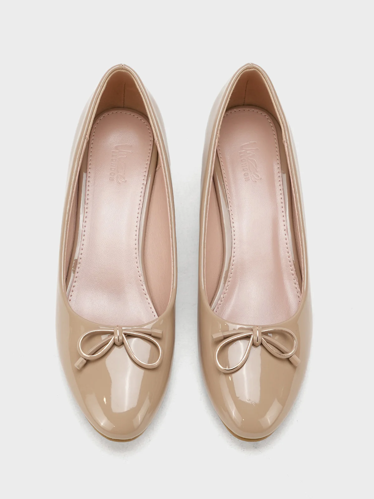 Women "PAISLEY" Classic Low Heel Courts - Image 6
