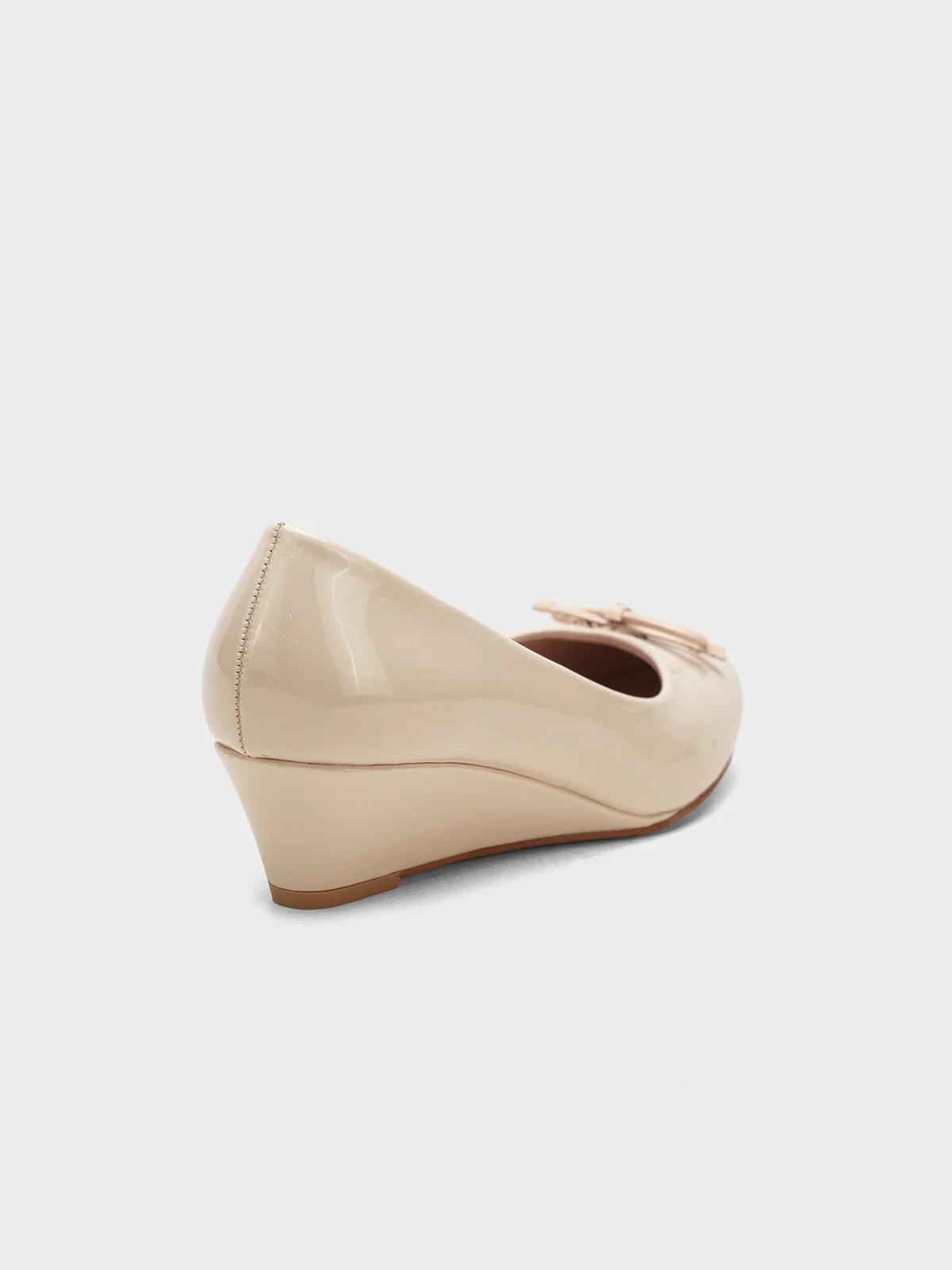 Women "PAISLEY" Classic Low Heel Courts - Image 3