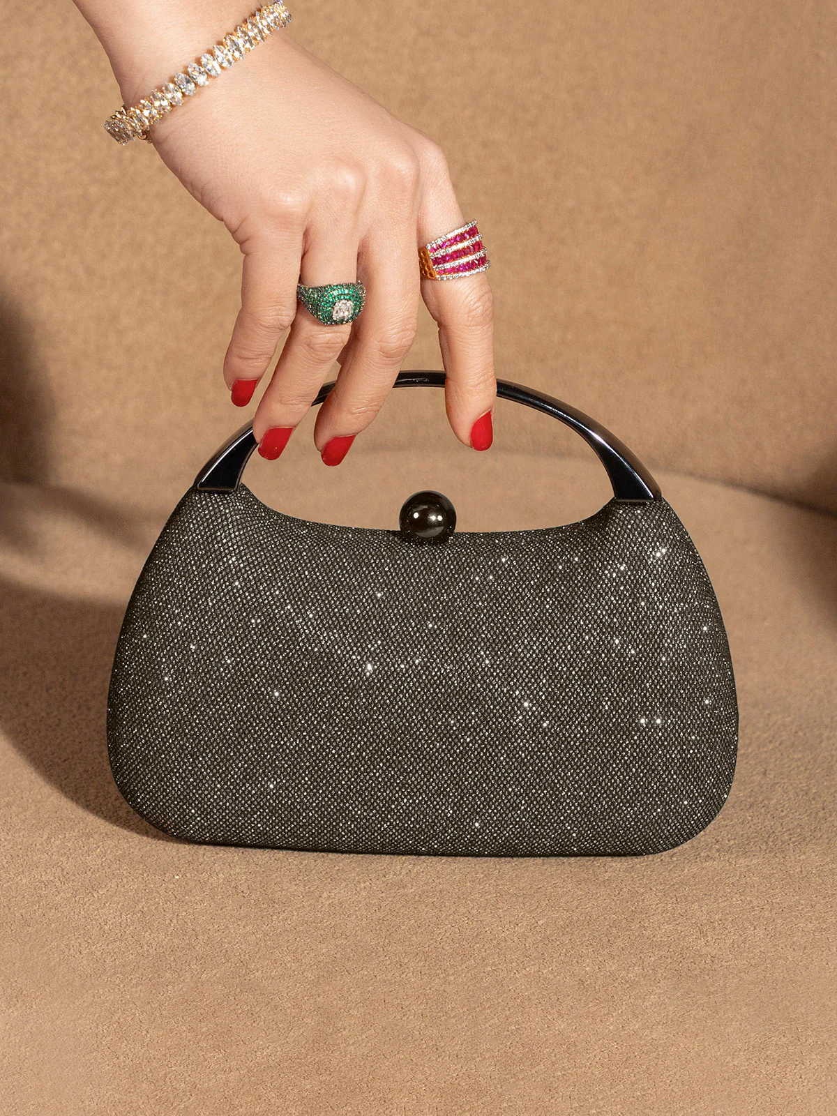 Women "PAMELA" Modern Evening Clutch