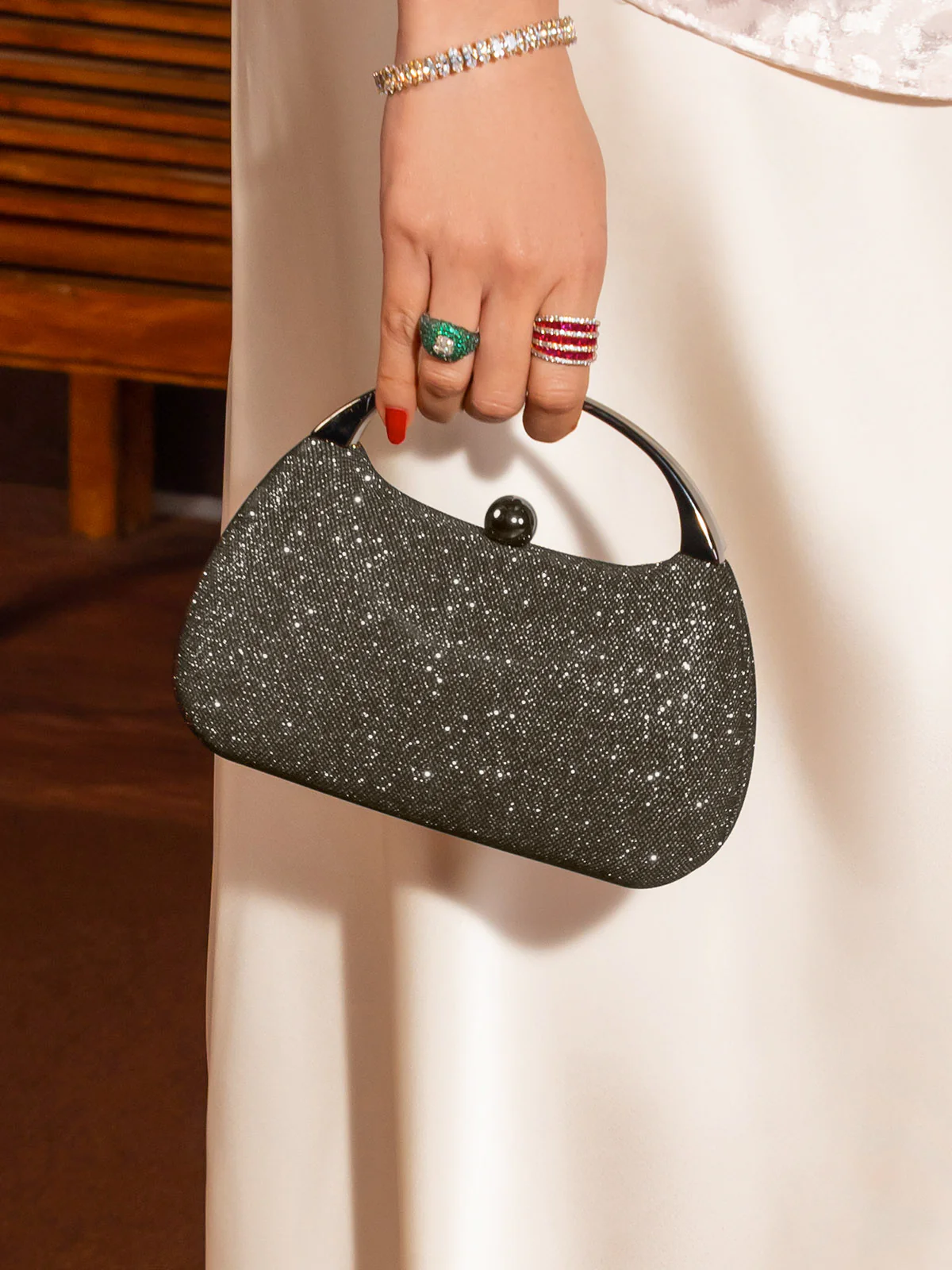 Women "PAMELA" Modern Evening Clutch - Image 3