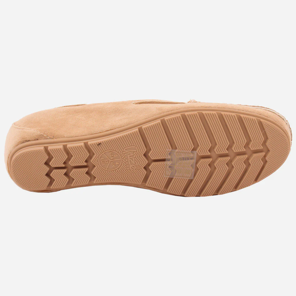 WOMEN "PAOLA" SUEDE COMFORT SLIPON MOCCASINS - Image 5