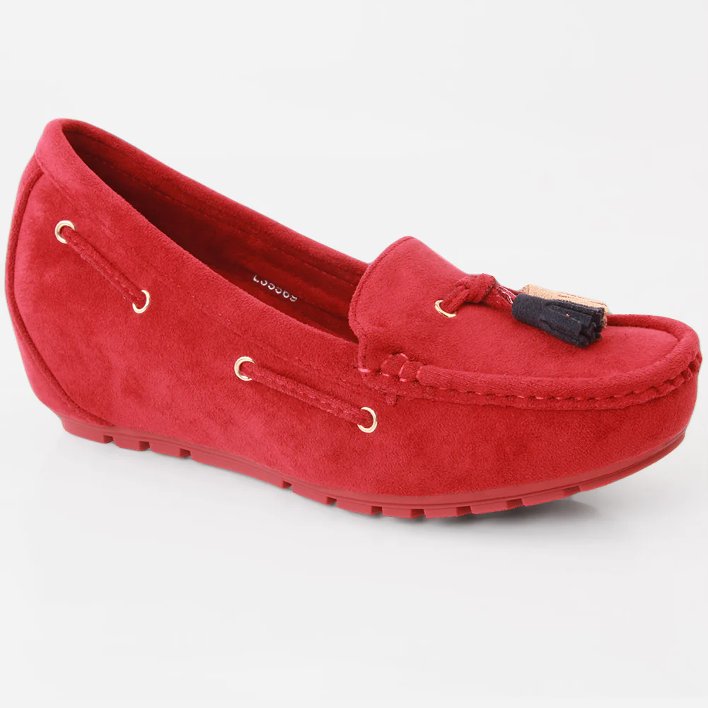 WOMEN "PAOLA" SUEDE COMFORT SLIPON MOCCASINS