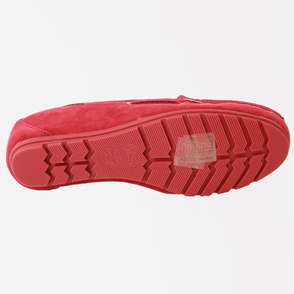 WOMEN "PAOLA" SUEDE COMFORT SLIPON MOCCASINS - Image 4