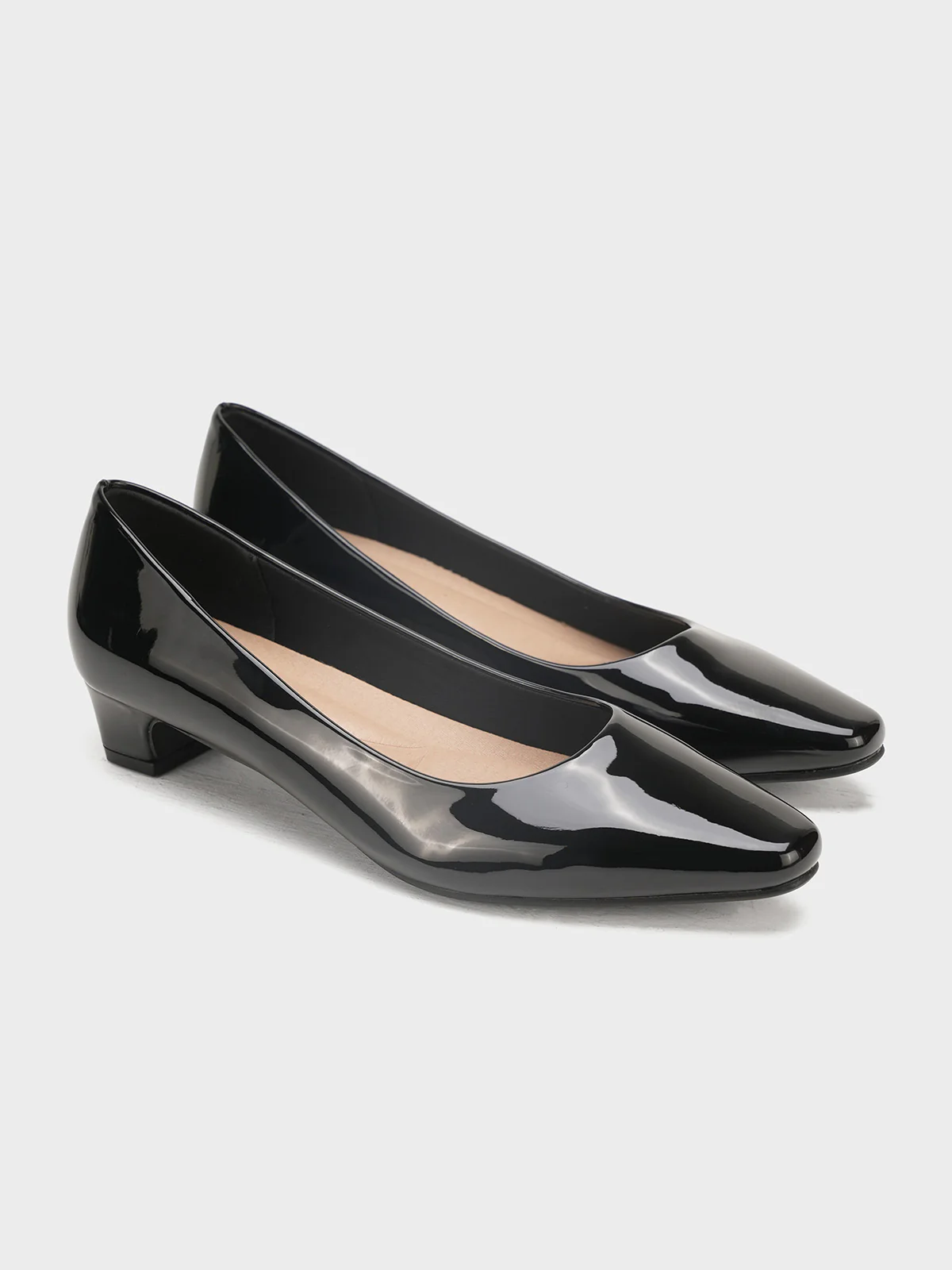 Women "PATRICK" Elegant Low Heel Courts - Image 4
