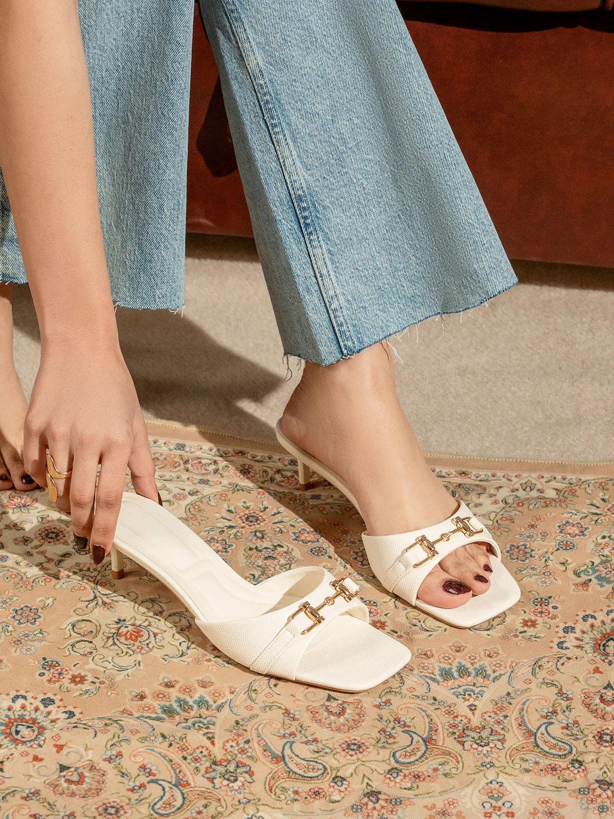 Women "PAULA" Easy Slip On Design Sandals - Image 6