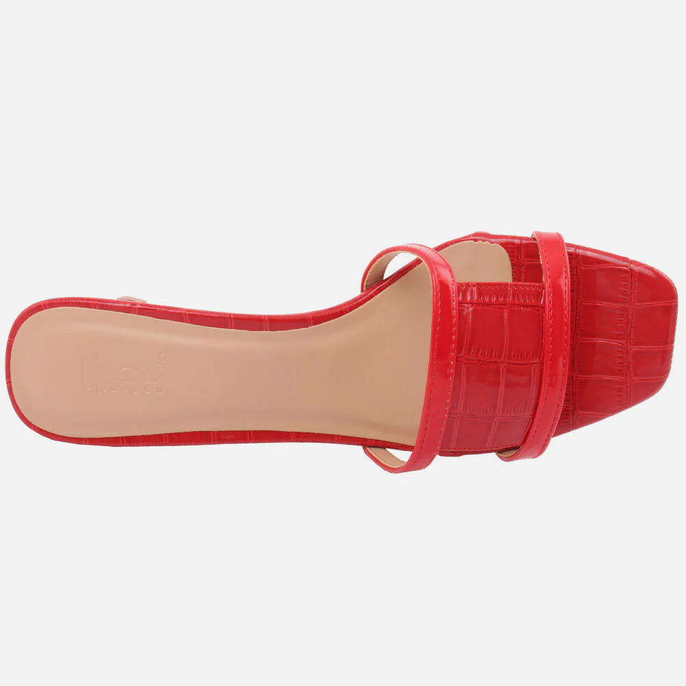 Women "PAULA" Stunning See Through Block Heel Sandals - Image 4
