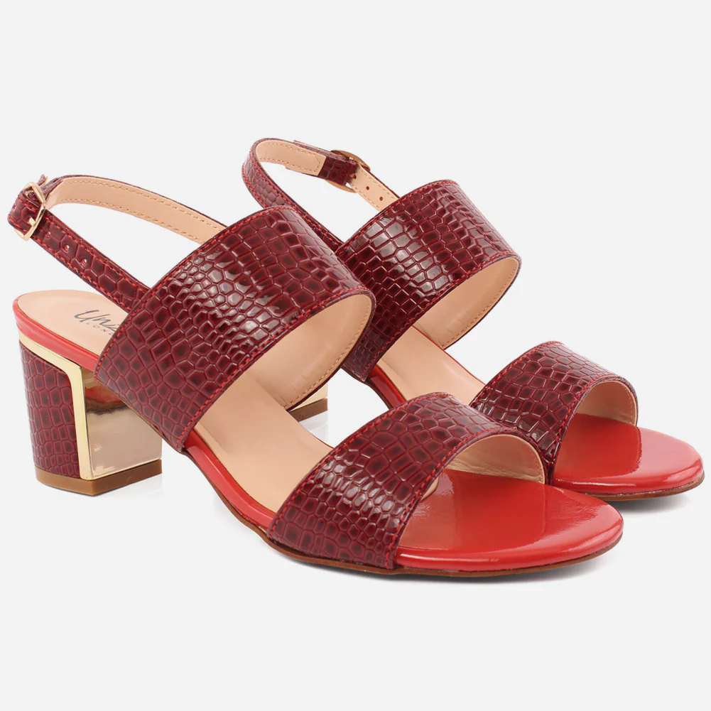 Women "Paz" timeless Block Heel sandals - Image 2