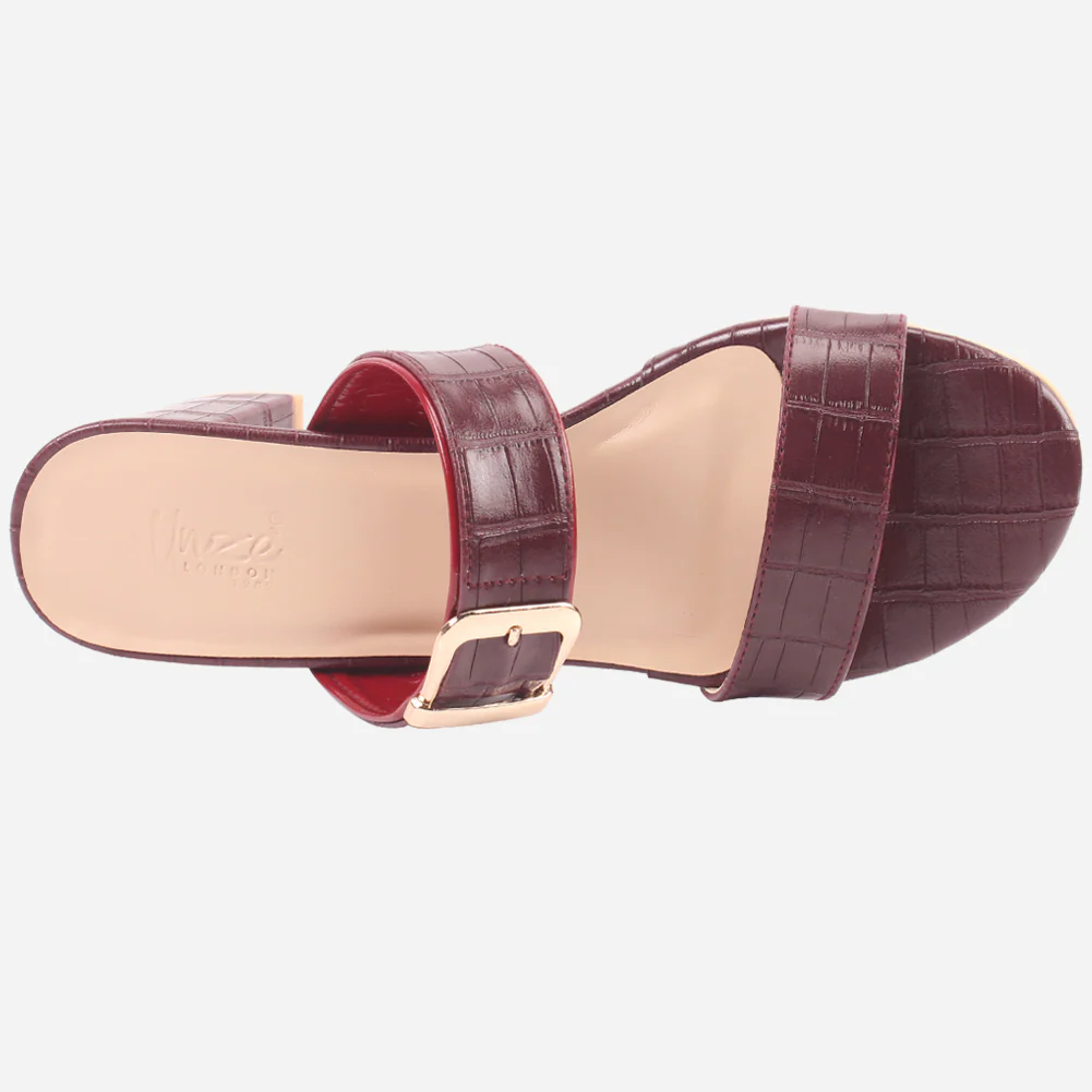 Women "PINKOLA" Block Heel Summer Sandals - Image 4
