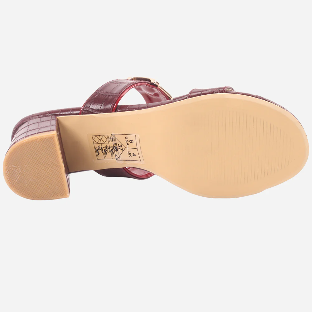 Women "PINKOLA" Block Heel Summer Sandals - Image 5