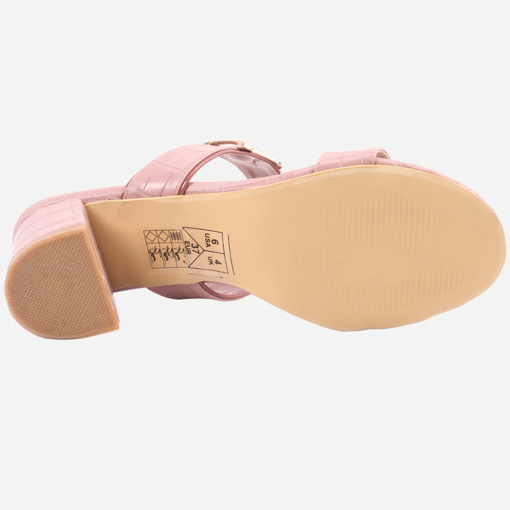 Women "PINKOLA" Block Heel Summer Sandals - Image 5