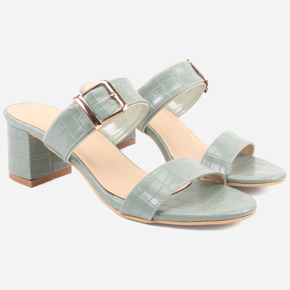 Women "PINKOLA" Block Heel Summer Sandals - Image 2